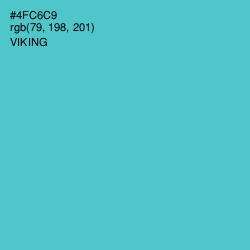 #4FC6C9 - Viking Color Image