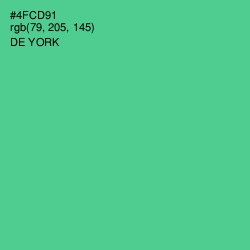 #4FCD91 - De York Color Image