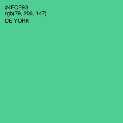 #4FCE93 - De York Color Image