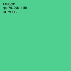 #4FD091 - De York Color Image