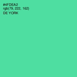 #4FDEA2 - De York Color Image