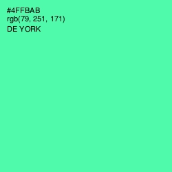 #4FFBAB - De York Color Image