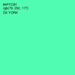 #4FFCB1 - De York Color Image