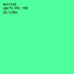 #4FFF9E - De York Color Image