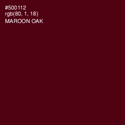 #500112 - Maroon Oak Color Image
