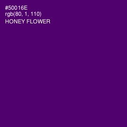 #50016E - Honey Flower Color Image