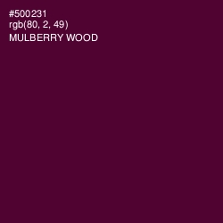 #500231 - Mulberry Wood Color Image