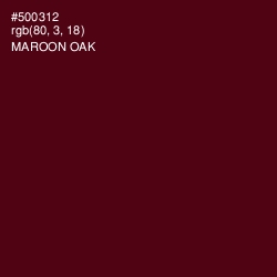 #500312 - Maroon Oak Color Image