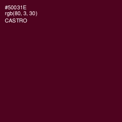 #50031E - Castro Color Image