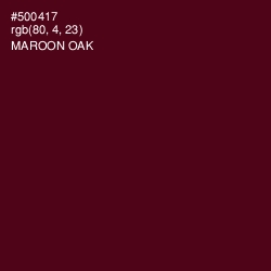 #500417 - Maroon Oak Color Image