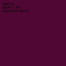 #500734 - Mulberry Wood Color Image