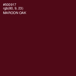 #500917 - Maroon Oak Color Image