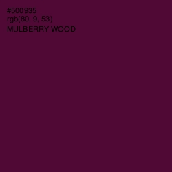 #500935 - Mulberry Wood Color Image