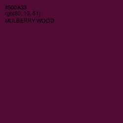 #500A33 - Mulberry Wood Color Image