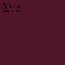 #501527 - Wine Berry Color Image