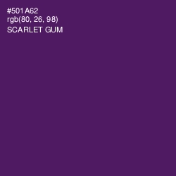 #501A62 - Scarlet Gum Color Image