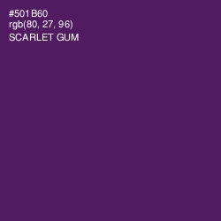 #501B60 - Scarlet Gum Color Image