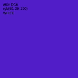 #501DC8 - Purple Heart Color Image