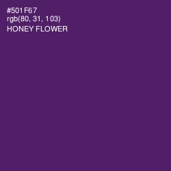 #501F67 - Honey Flower Color Image