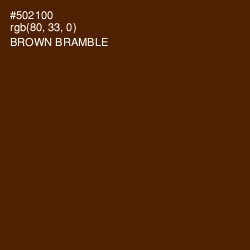 #502100 - Brown Bramble Color Image