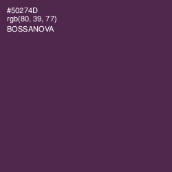 #50274D - Bossanova Color Image