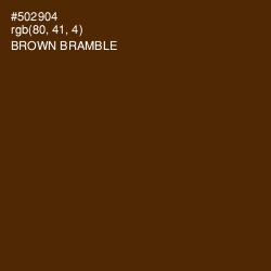 #502904 - Brown Bramble Color Image