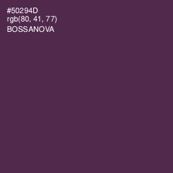 #50294D - Bossanova Color Image