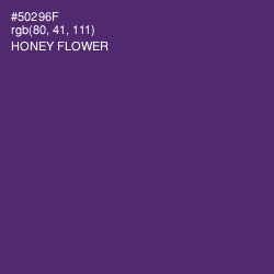 #50296F - Honey Flower Color Image