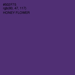 #502F75 - Honey Flower Color Image