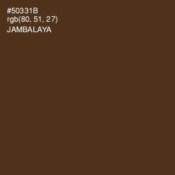 #50331B - Jambalaya Color Image