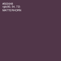#503648 - Matterhorn Color Image