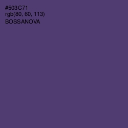 #503C71 - Bossanova Color Image