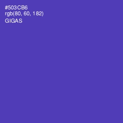 #503CB6 - Gigas Color Image