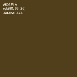 #503F1A - Jambalaya Color Image