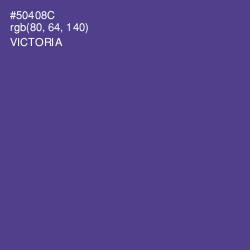 #50408C - Victoria Color Image