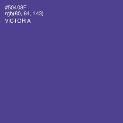 #50408F - Victoria Color Image