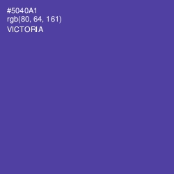 #5040A1 - Victoria Color Image