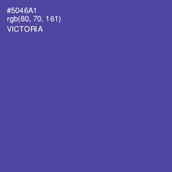 #5046A1 - Victoria Color Image