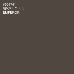 #504741 - Emperor Color Image