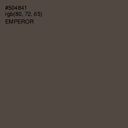 #504841 - Emperor Color Image