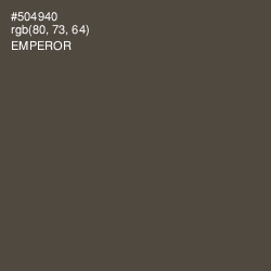 #504940 - Emperor Color Image