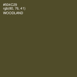 #504C29 - Woodland Color Image