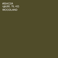 #504C2A - Woodland Color Image