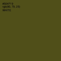 #504F19 - Saratoga Color Image