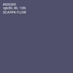 #50506D - Scarpa Flow Color Image