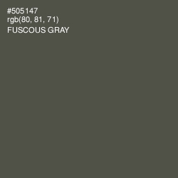 #505147 - Fuscous Gray Color Image