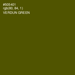 #505401 - Verdun Green Color Image