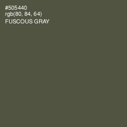 #505440 - Fuscous Gray Color Image