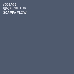 #505A6E - Scarpa Flow Color Image