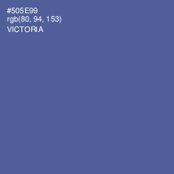 #505E99 - Victoria Color Image